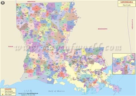 louisiana zip codes by parish.
